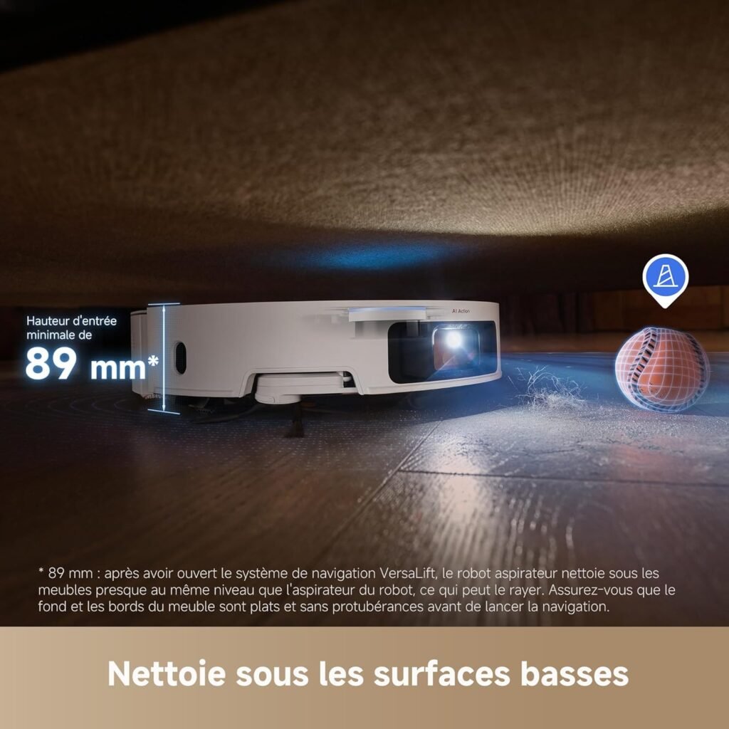 dreame X50 Ultra Complete Robot Aspirateur avec Station, 20 000 Pa - photo produit
