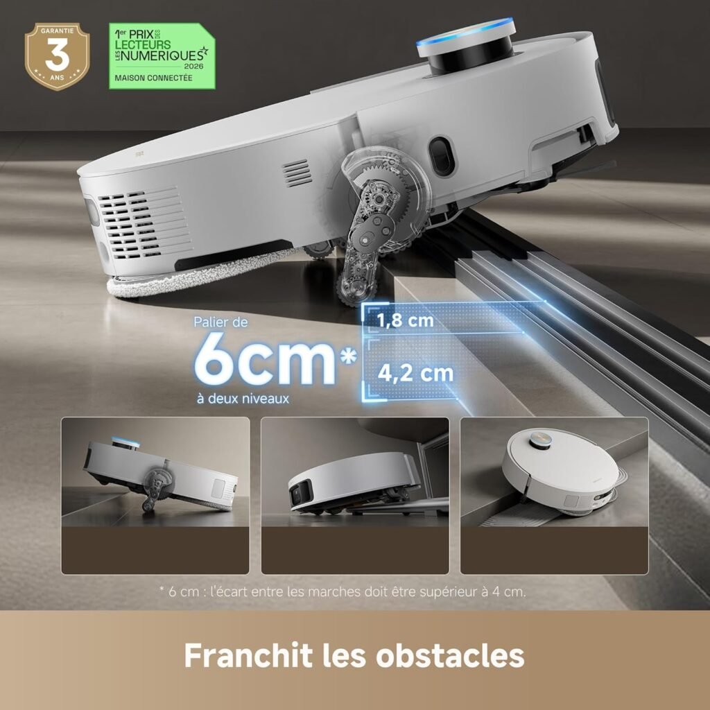 dreame X50 Ultra Complete Robot Aspirateur avec Station, 20 000 Pa - photo produit
