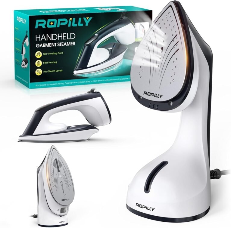 défroisseur vapeur 2-en-1 horizontal Ropilly SL-009BD — 1500 Watts