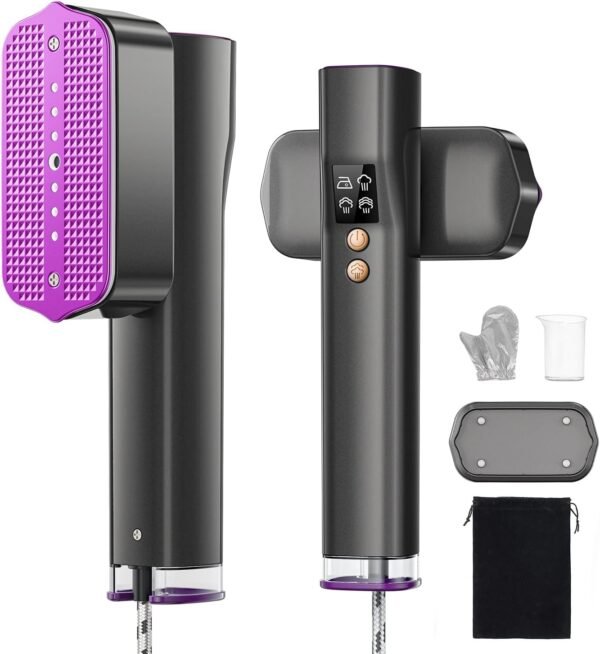 défroisseur vapeur 2-en-1 vertical bitension VIWAVE — 1200 Watts