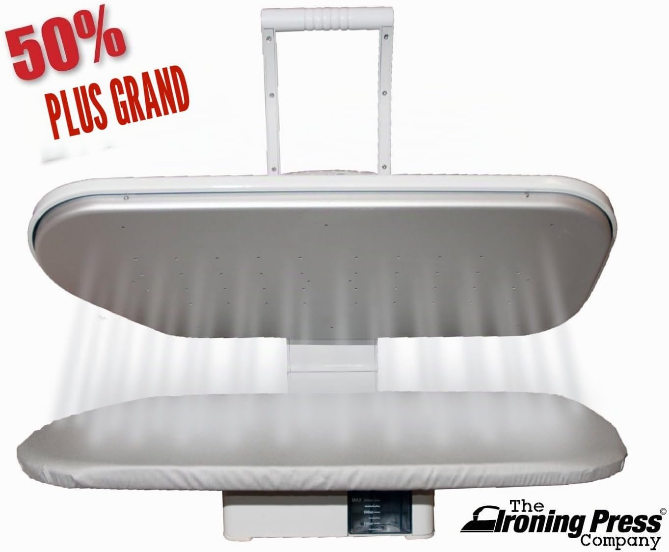 Speedypress Avancée Presse Repasser à Vapeur de Taille Régulier (64cm x 27cm; 1.400watt) pour Un Repassage Super Rapide (+ Y Compris Les Accessoires Gratuits)