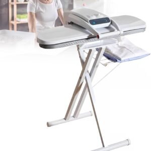 Presse à vapeur numérique pour vêtements, presse à repasser avec écran LED, jet de vapeur et 5 réglages de température, machine à vapeur pour usage domestique et commercial, machine à repasser,65cm