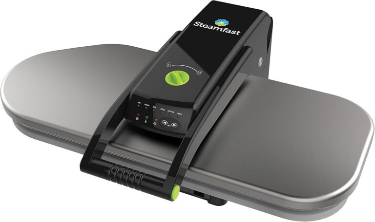 Steamfast SF-680, presse à repasser — chauffe en 3 Minutes